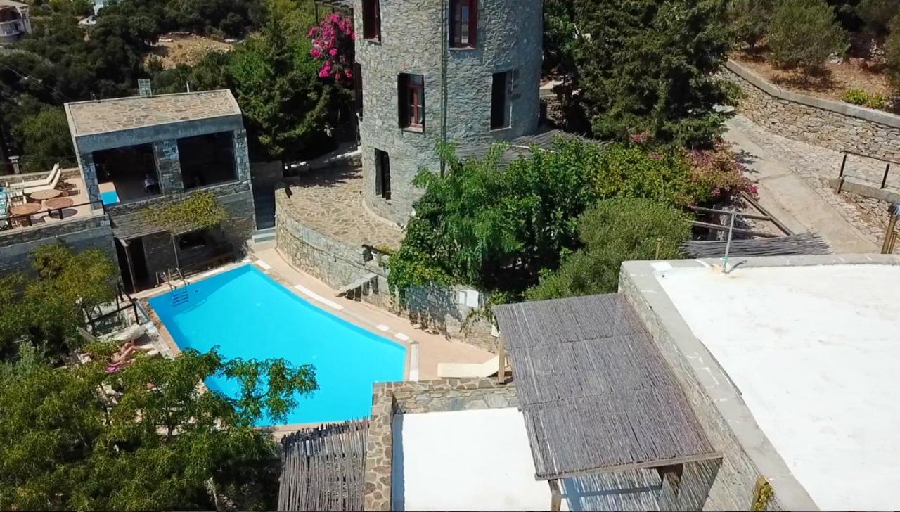 Pyrgos Traditional Village Agios Kirykos  Bagian luar foto