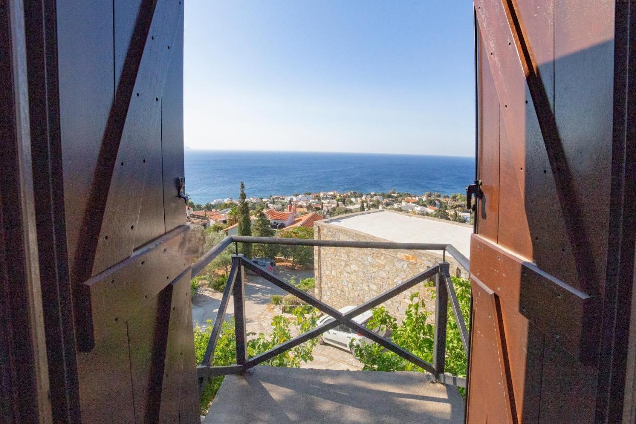 Pyrgos Traditional Village Agios Kirykos  Bagian luar foto