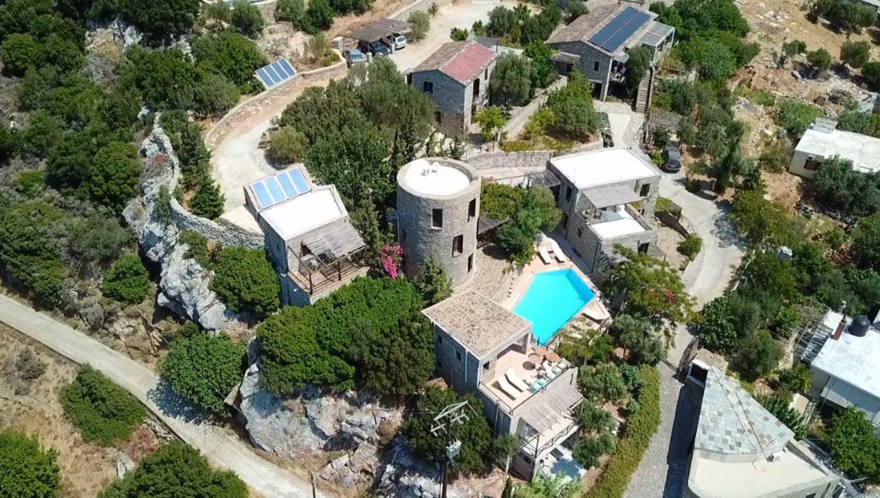 Pyrgos Traditional Village Agios Kirykos  Bagian luar foto